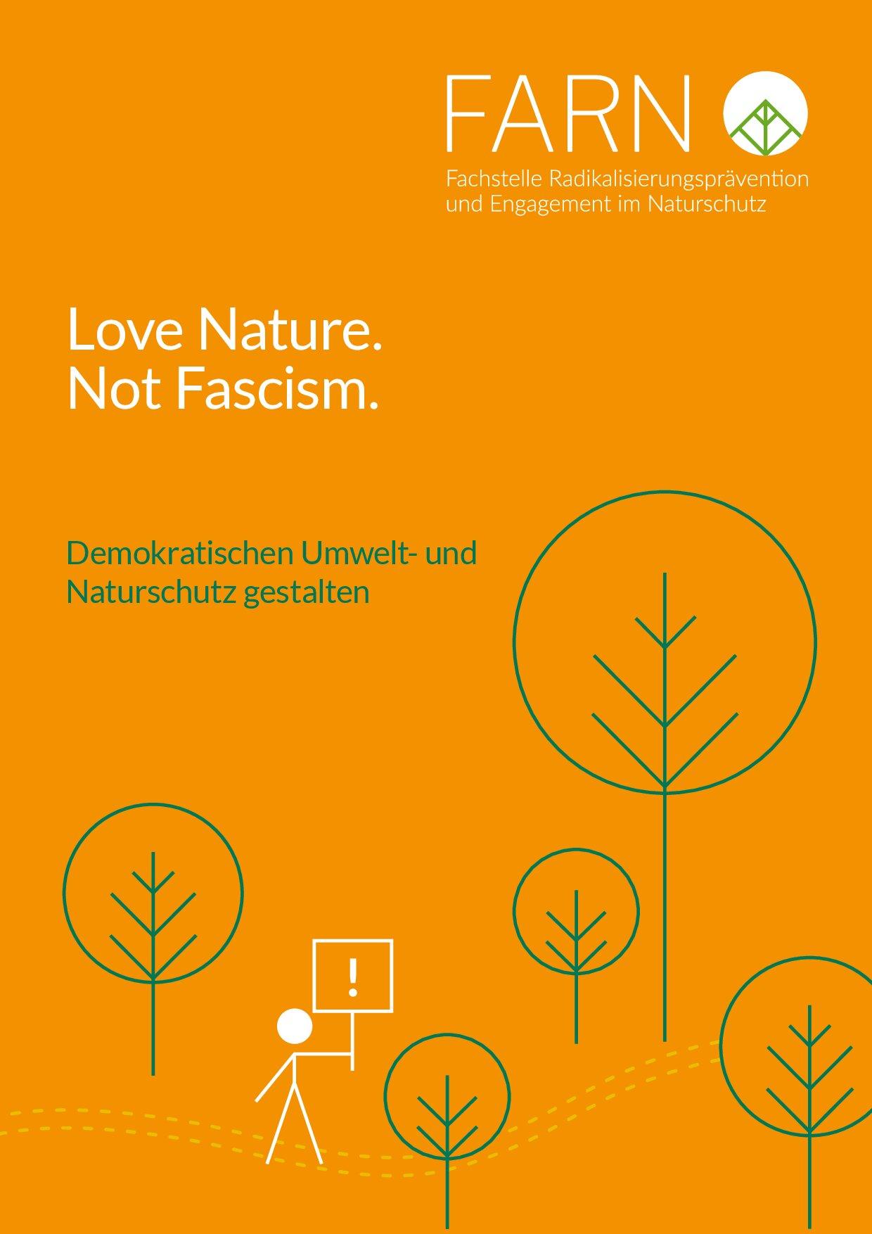 Cover von Love Nature. Not Fascism.