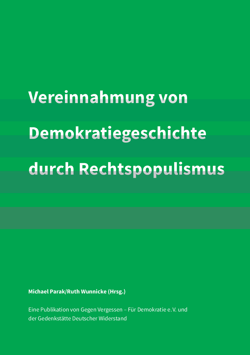 Cover von Vereinnahmung von Demokratiegeschichte durch Rechtspopulismus