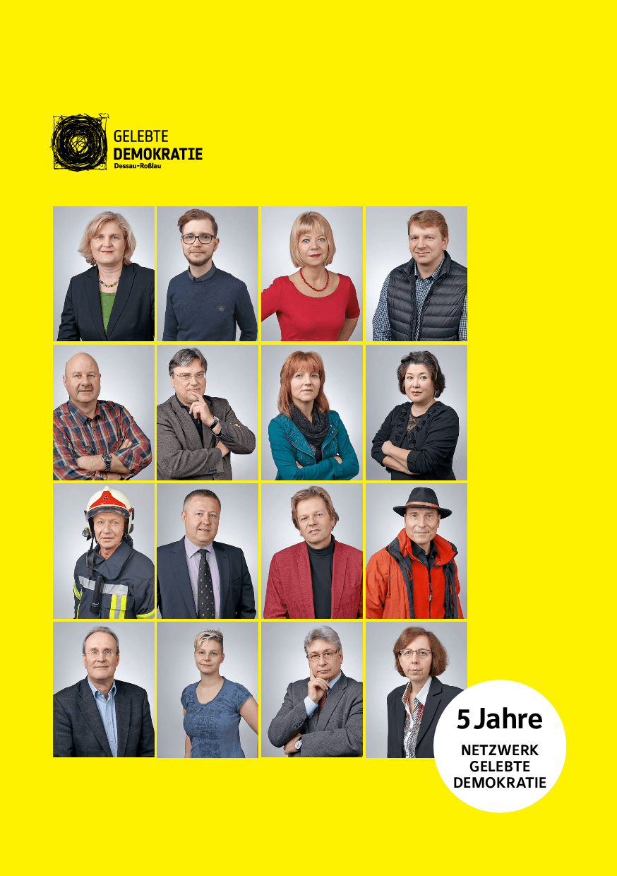 Cover von 5 Jahre Netzwerk GELEBTE DEMOKRATIE