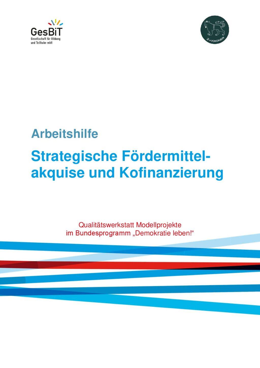 Cover von Strategische Fördermittelakquise und Kofinanzierung