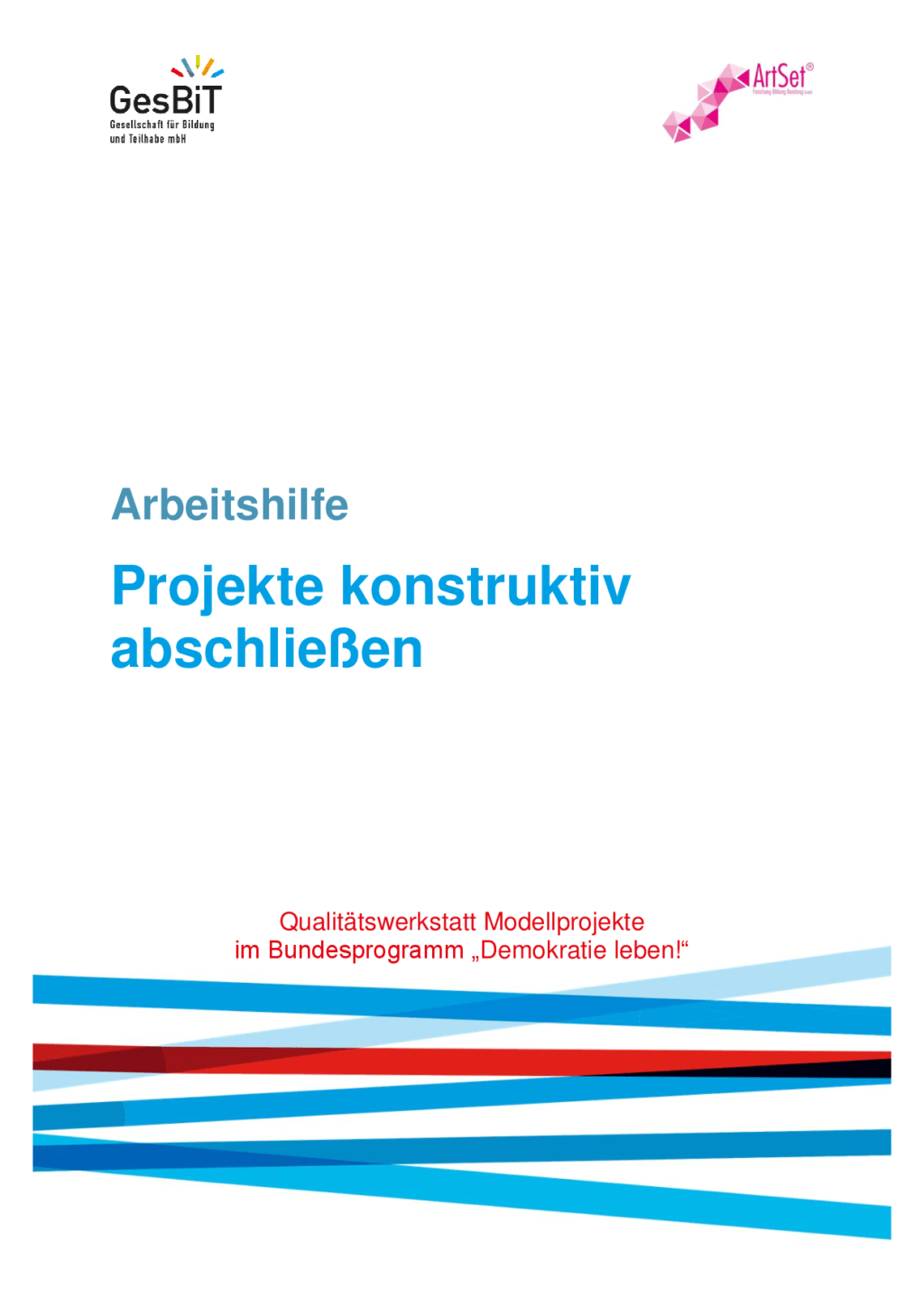 Cover von Projekte konstruktiv abschließen