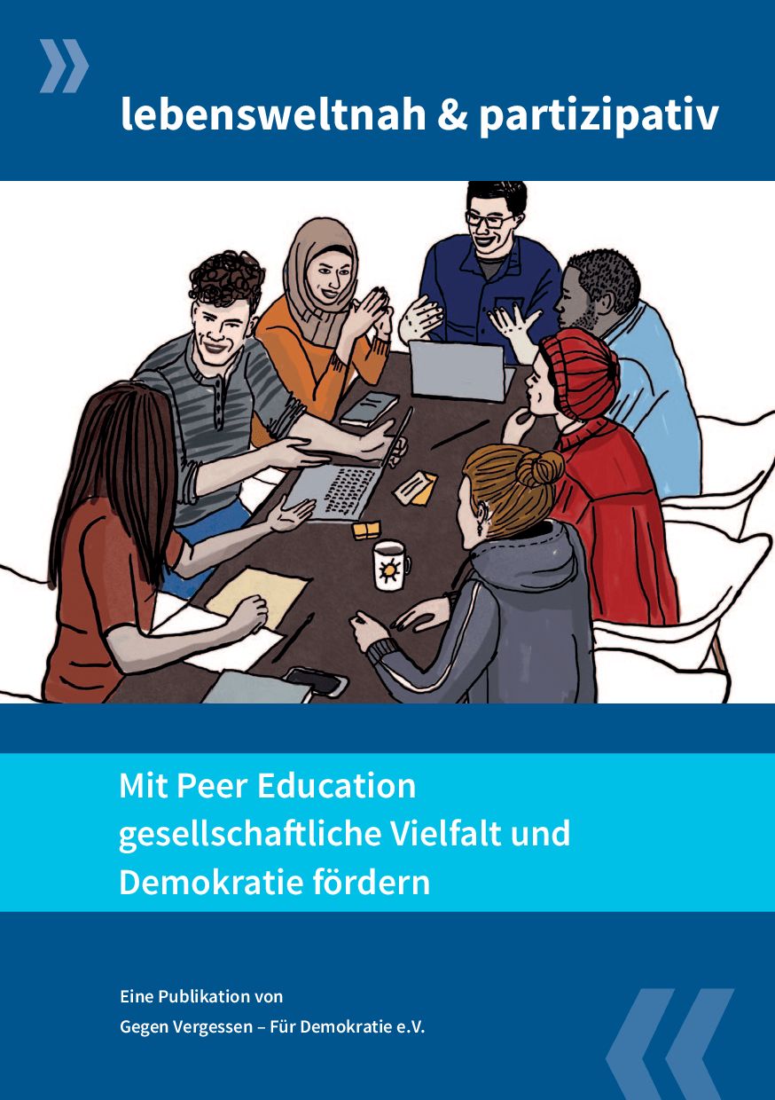 Cover von lebensweltnah & partizipativ. Mit Peer Education gesellschaftliche Vielfalt und Demokratie fördern
