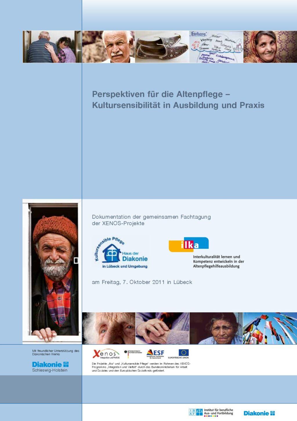Cover von Perspektiven für die Altenpflege – Kultursensibilität in Ausbildung und Praxis