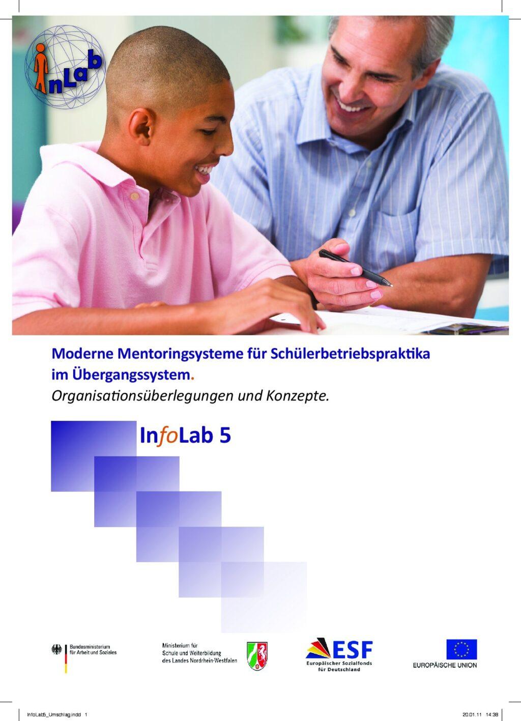 Cover von Moderne Mentoringsysteme für Schülerbetriebspraktika im Übergangssystem. Organisationsüberlegungen und Konzepte