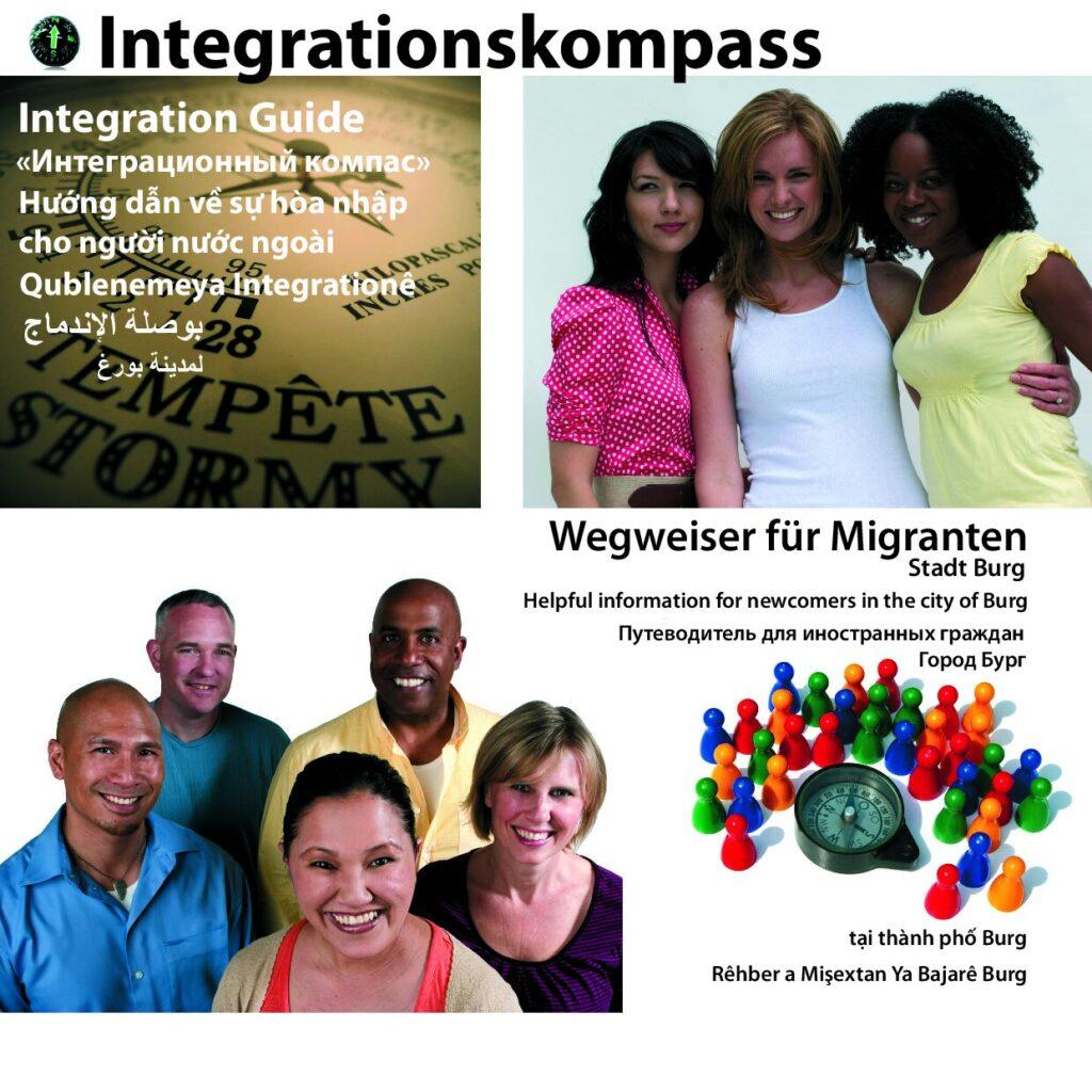 Cover von Integrationskompass. Wegweiser für Migranten