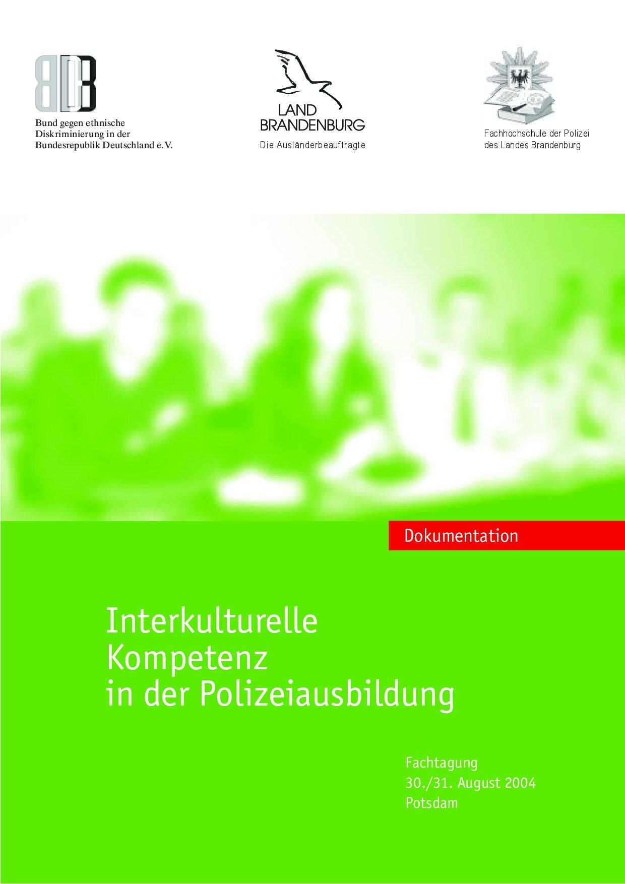 Cover von Interkulturelle Kompetenz in der Polizeiausbildung