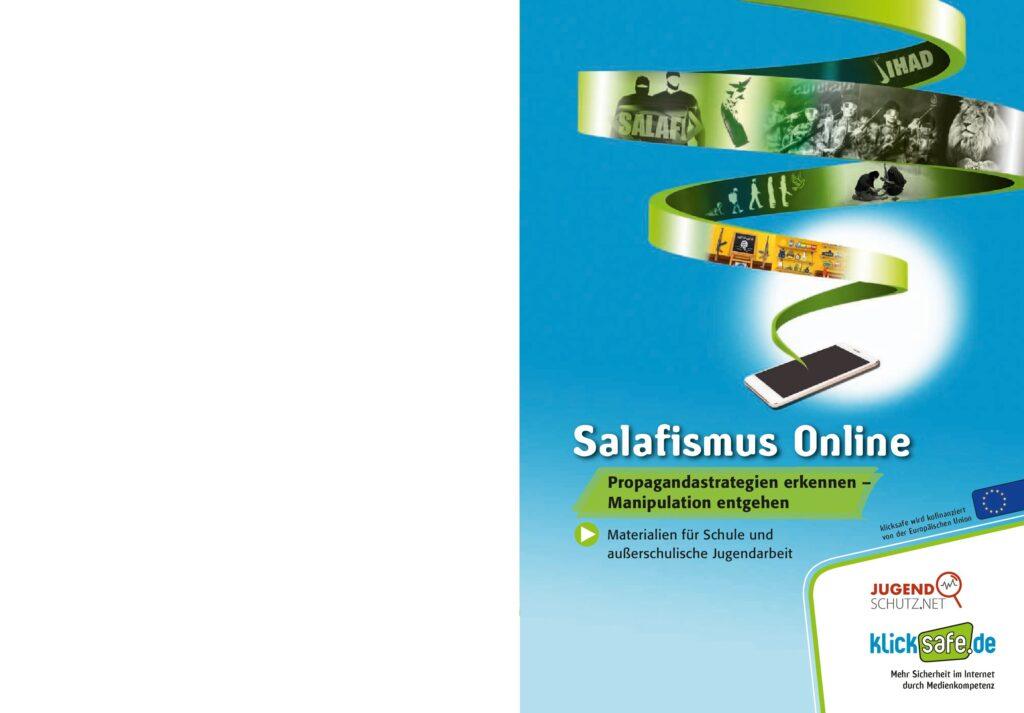 Cover von Salafismus Online. Propagandastrategien erkennen – Manipulation entgehen. Materialien für Schule und außerschulische Jugendarbeit