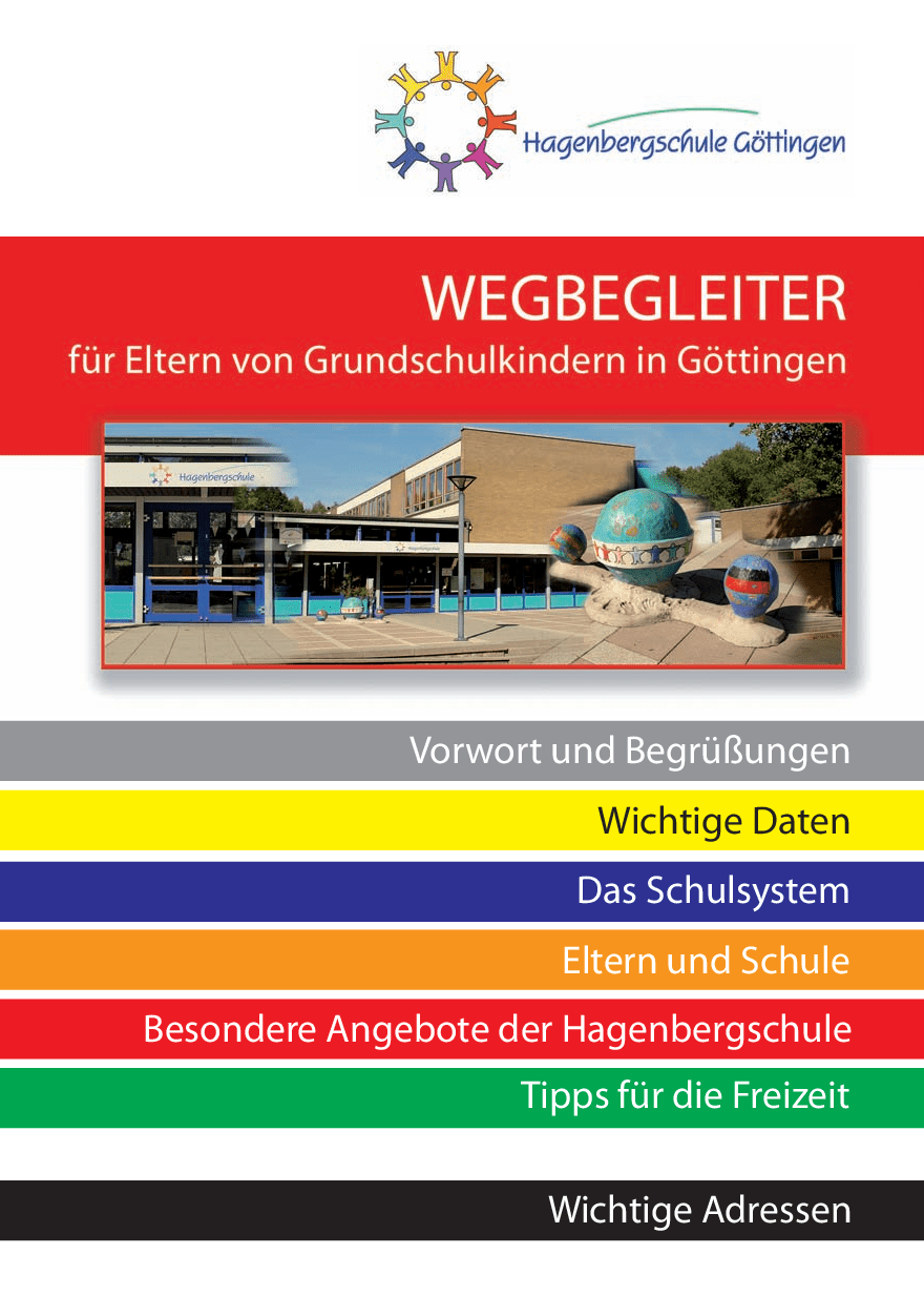 Cover von Hagenbergschule Göttingen: Wegbegleiter für Eltern von Grundschulkindern in Göttingen