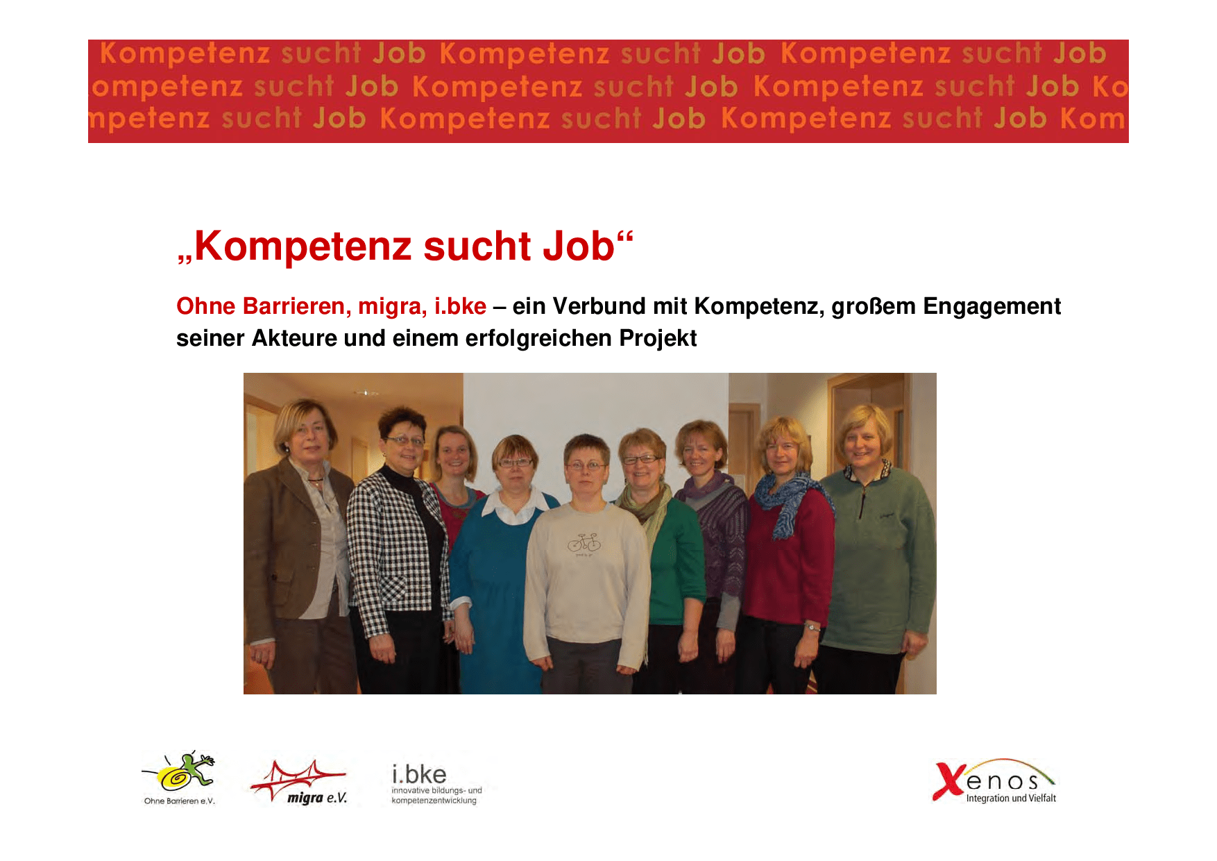 Cover von Kompetenz sucht Job