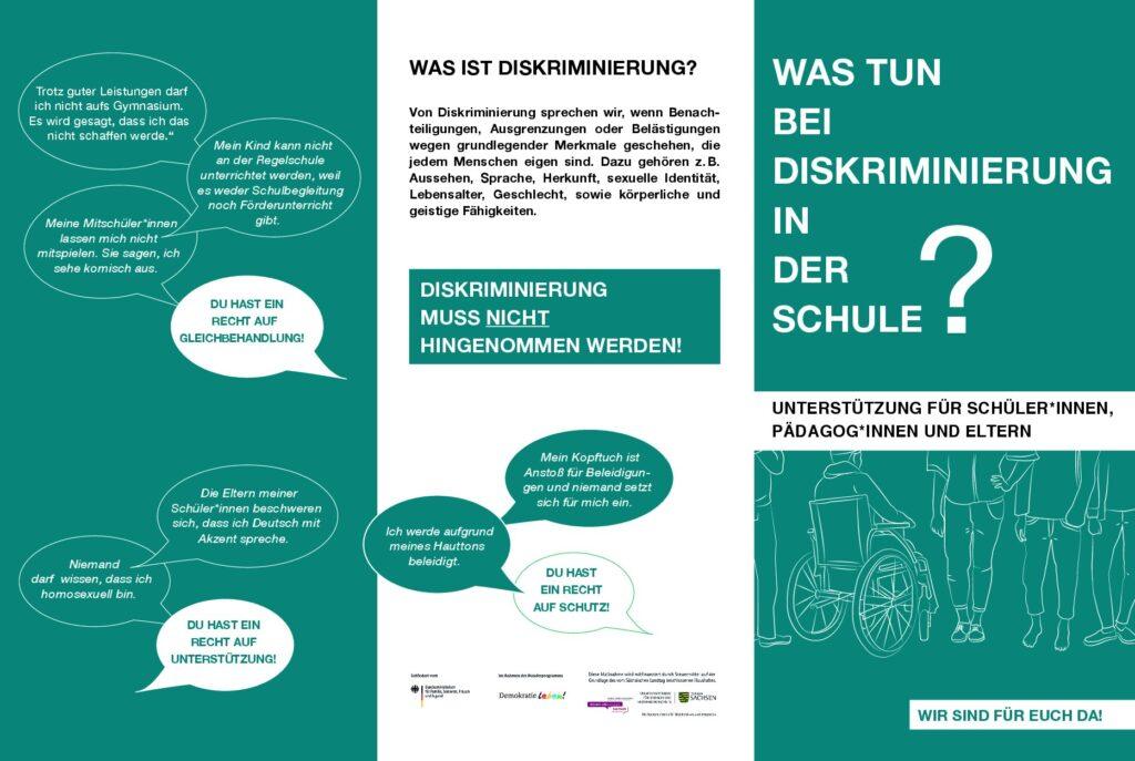 Cover von Was tun bei Diskriminierung in der Schule? Unterstützung für Schüler*innen, Lehrer*innen und Eltern