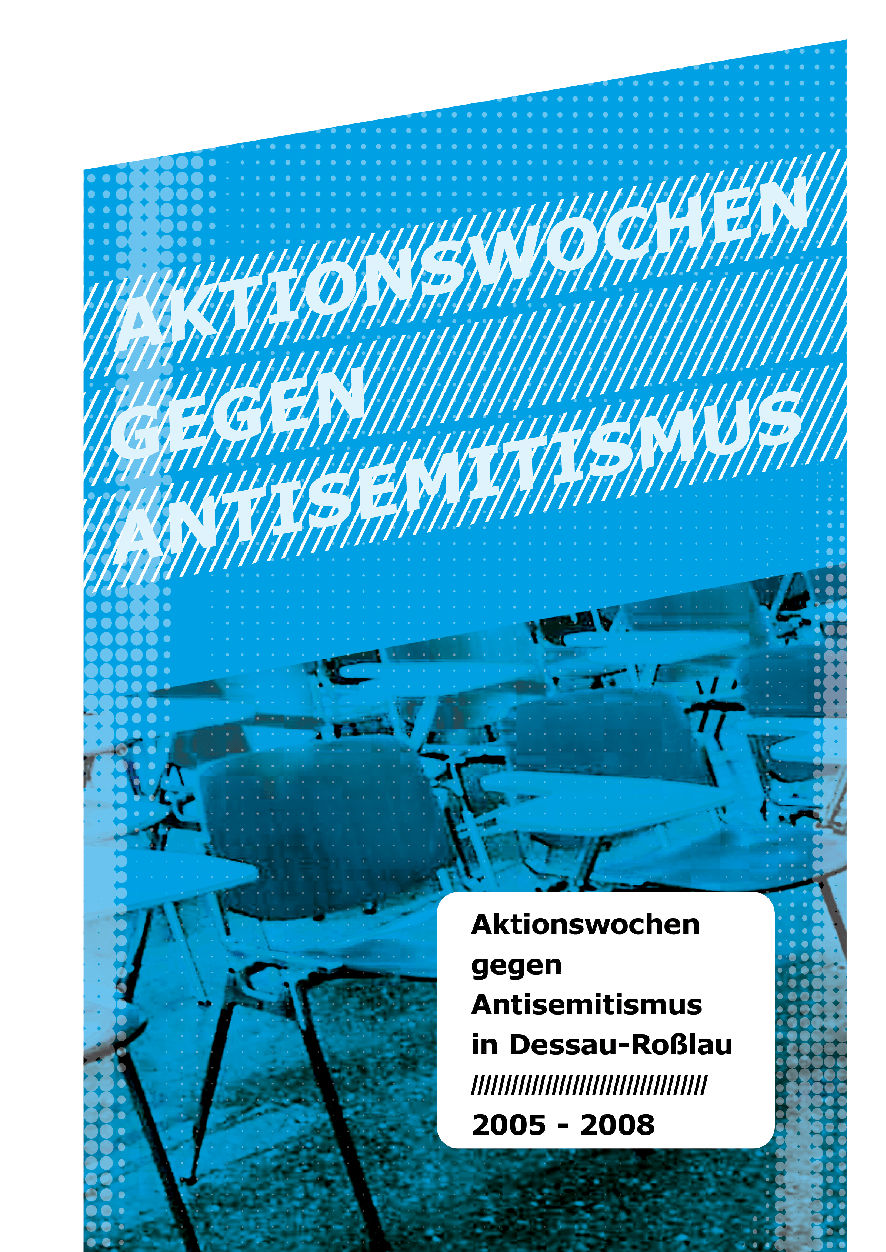Cover von Aktionswochen gegen Antisemitismus in Dessau-Roßlau