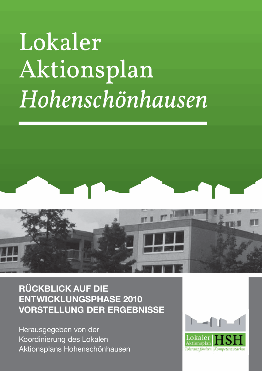 Cover von Lokaler Aktionsplan Hohenschönhausen