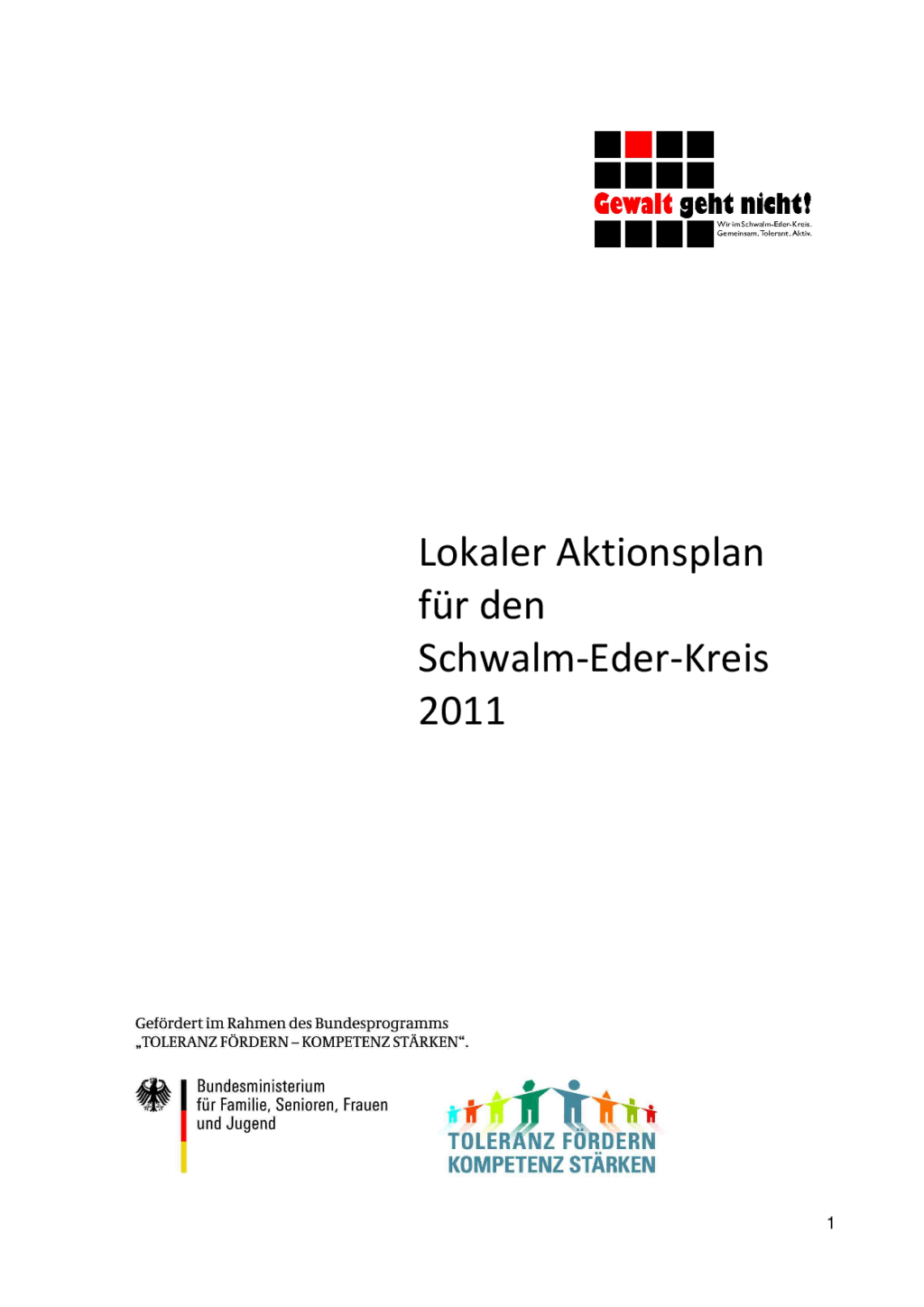 Cover von Lokaler Aktionsplan für den Schwalm-Eder-Kreis 2011