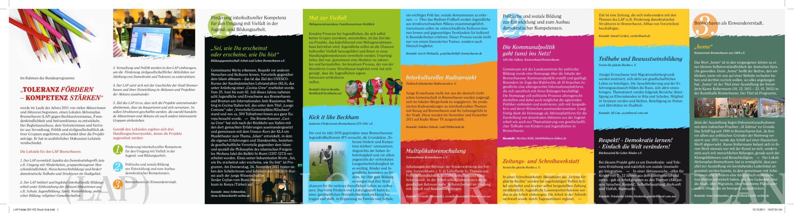 Cover von TOLERANZ FÖRDERN – KOMPETENZ STÄRKEN, gegen Rechtsextremismus, Fremdenfeindlichkeit und Antisemitismus