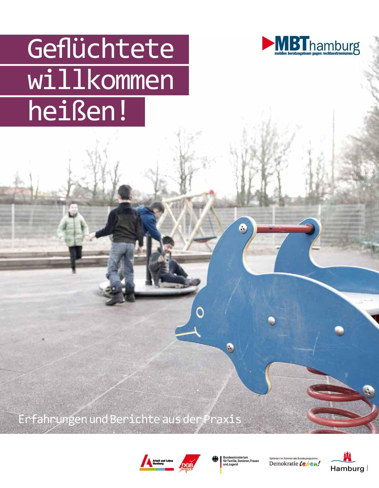 Cover von Geflüchtete willkommen heißen! Erfahrungen und Berichte aus der Praxis