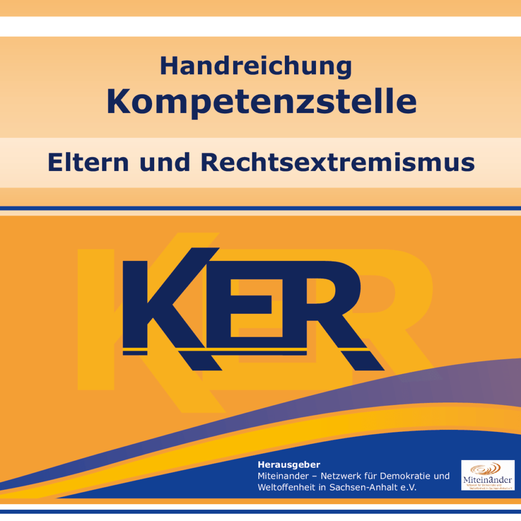 Cover von Handreichung Kompetenzstelle Eltern und Rechtsextremismus