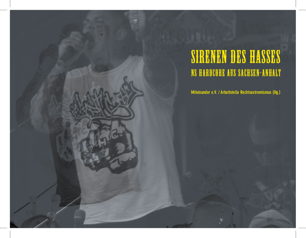 Cover von Sirenen des Hasses. NS Hardcore aus Sachsen-Anhalt