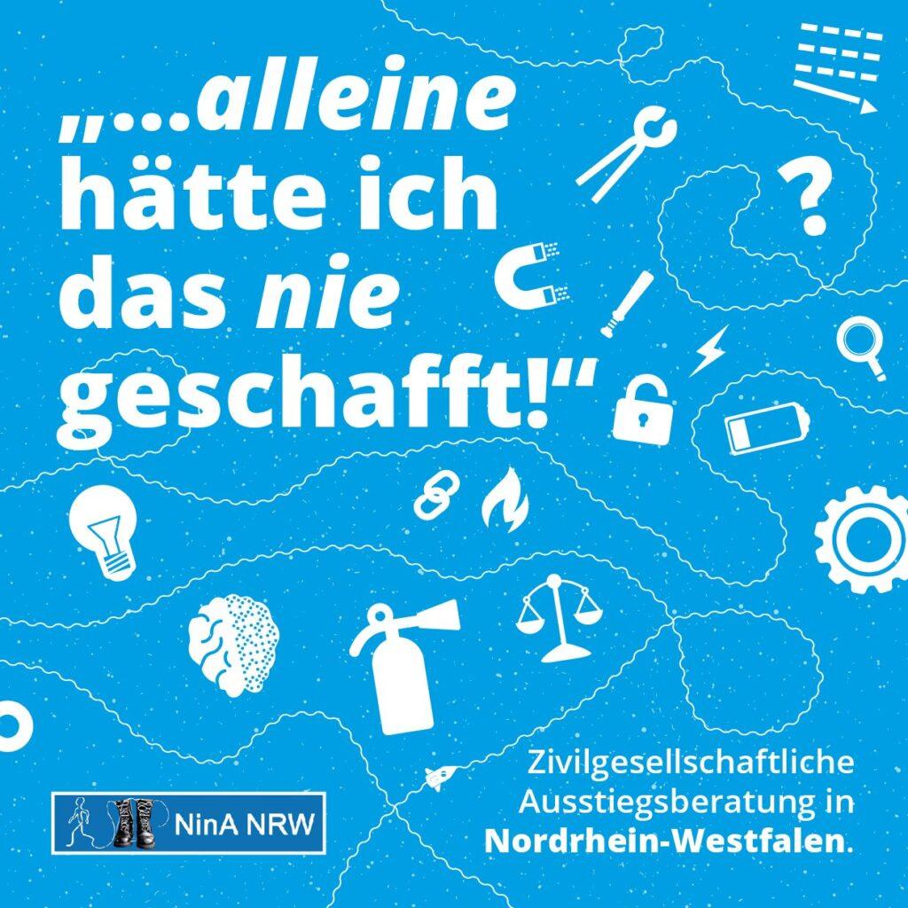 Cover von "…alleine hätte ich das nie geschafft!" Zivilgesellschaftliche Ausstiegsberatung in Nordrhein-Westfalen