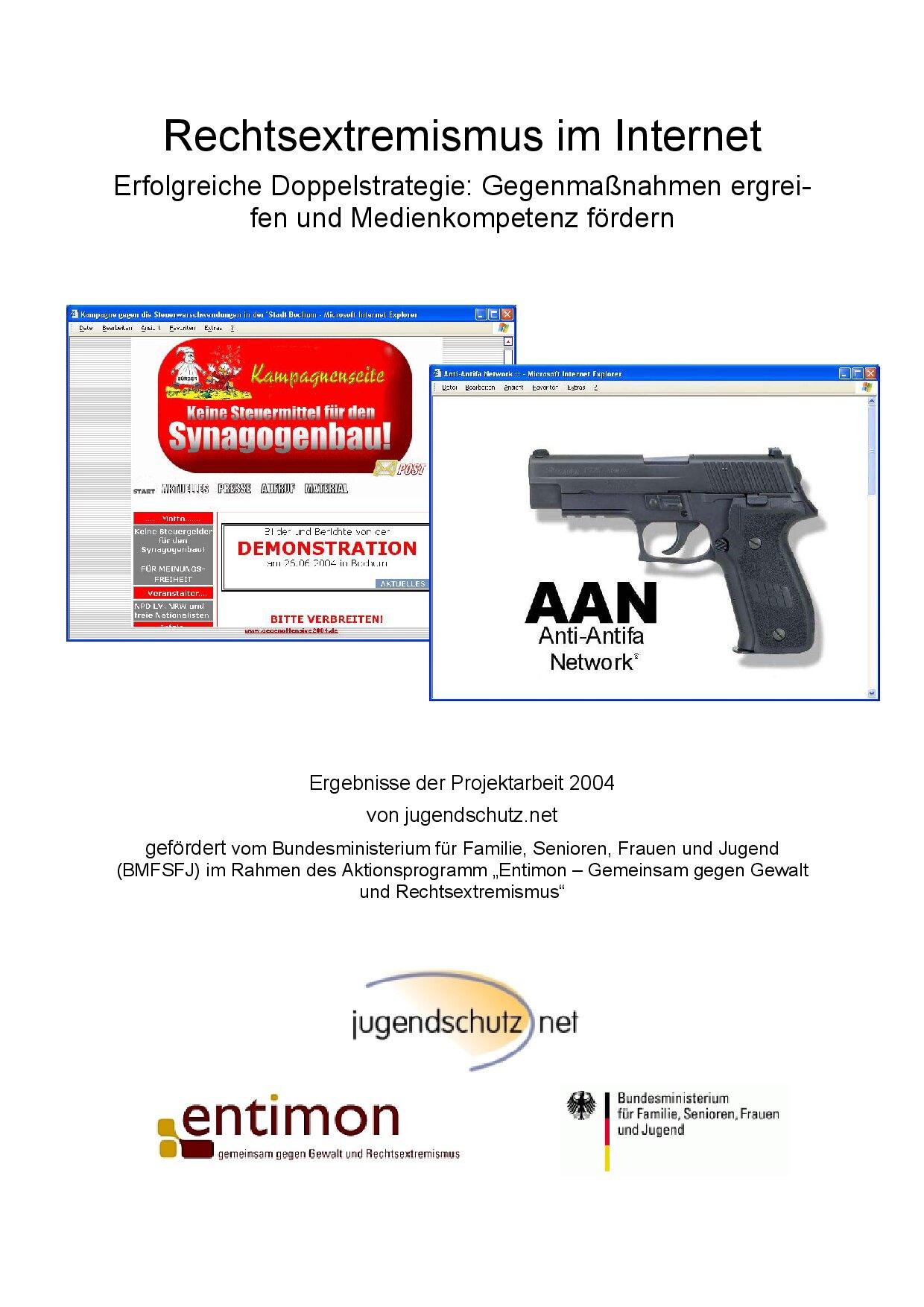Cover von Rechtsextremismus im Internet. Erfolgreiche Doppelstrategie: Gegenmaßnahmen ergreifen und Medienkompetenz fördern