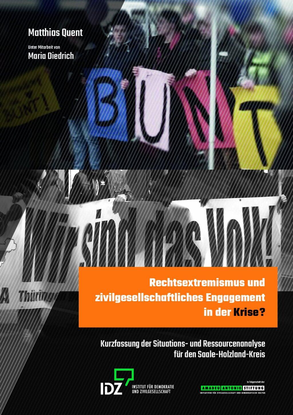 Cover von Rechtsextremismus und zivilgesellschaftliches Engagement in der Krise?
