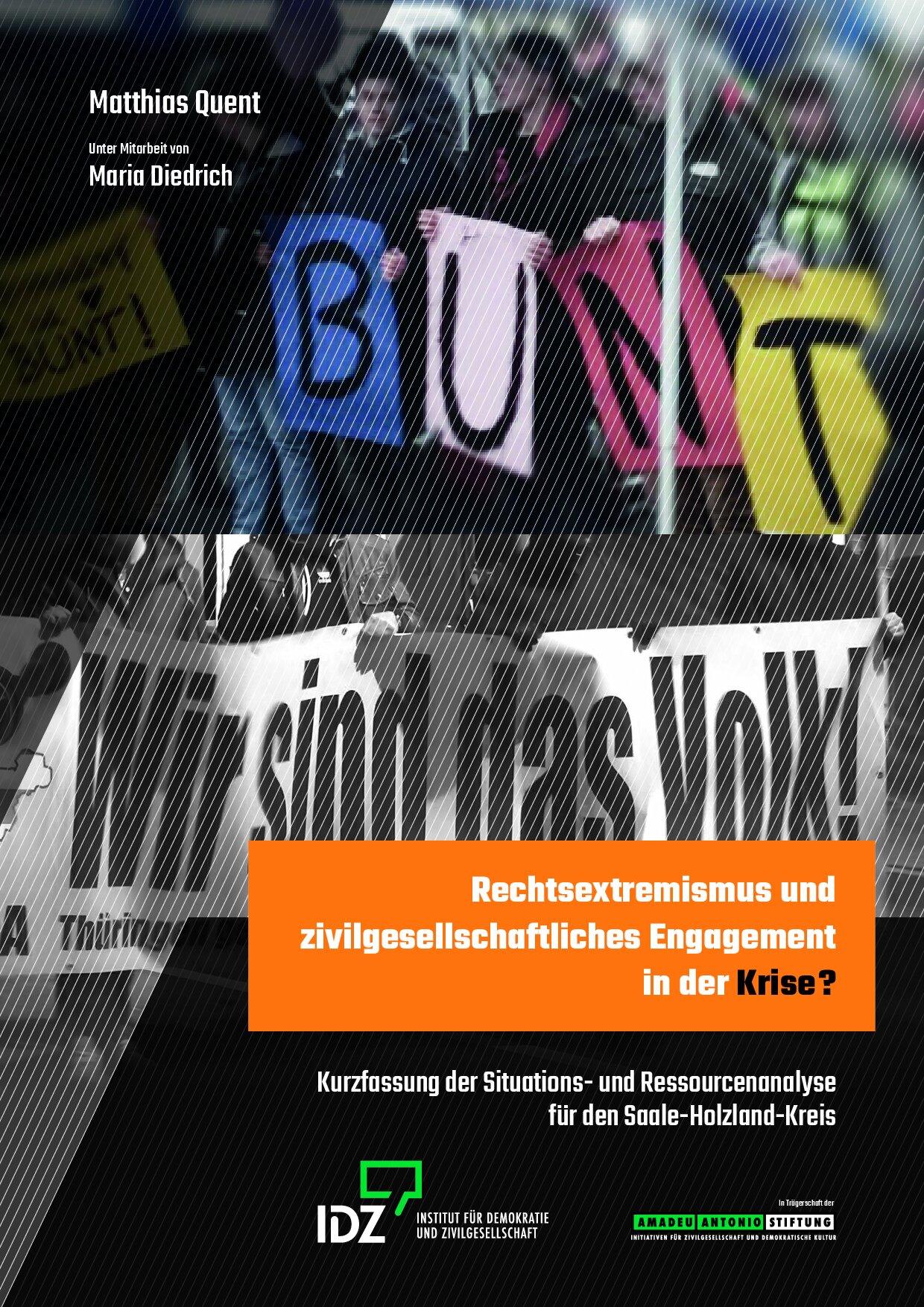 Cover von Rechtsextremismus und zivilgesellschaftliches Engagement in der Krise?