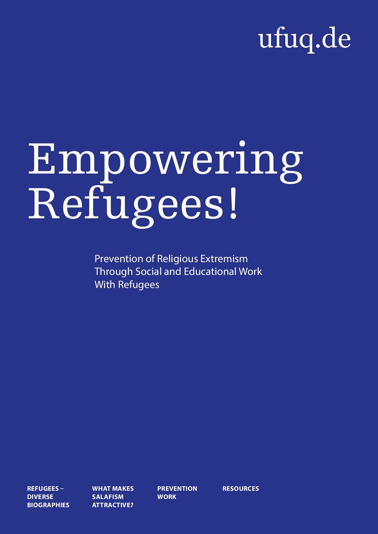 Cover von Empowering Refugees! Prevention of Religious Extremism Through Social and Educational Work with Refugees