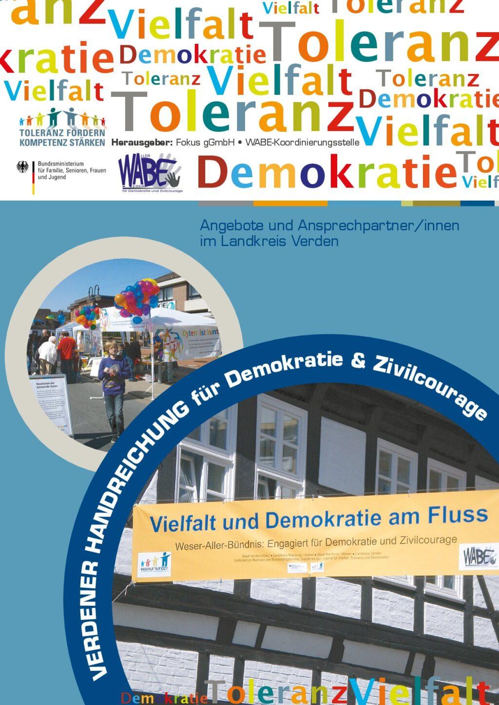 Cover von Verdener Handreichung für Demokratie & Zivilcourage