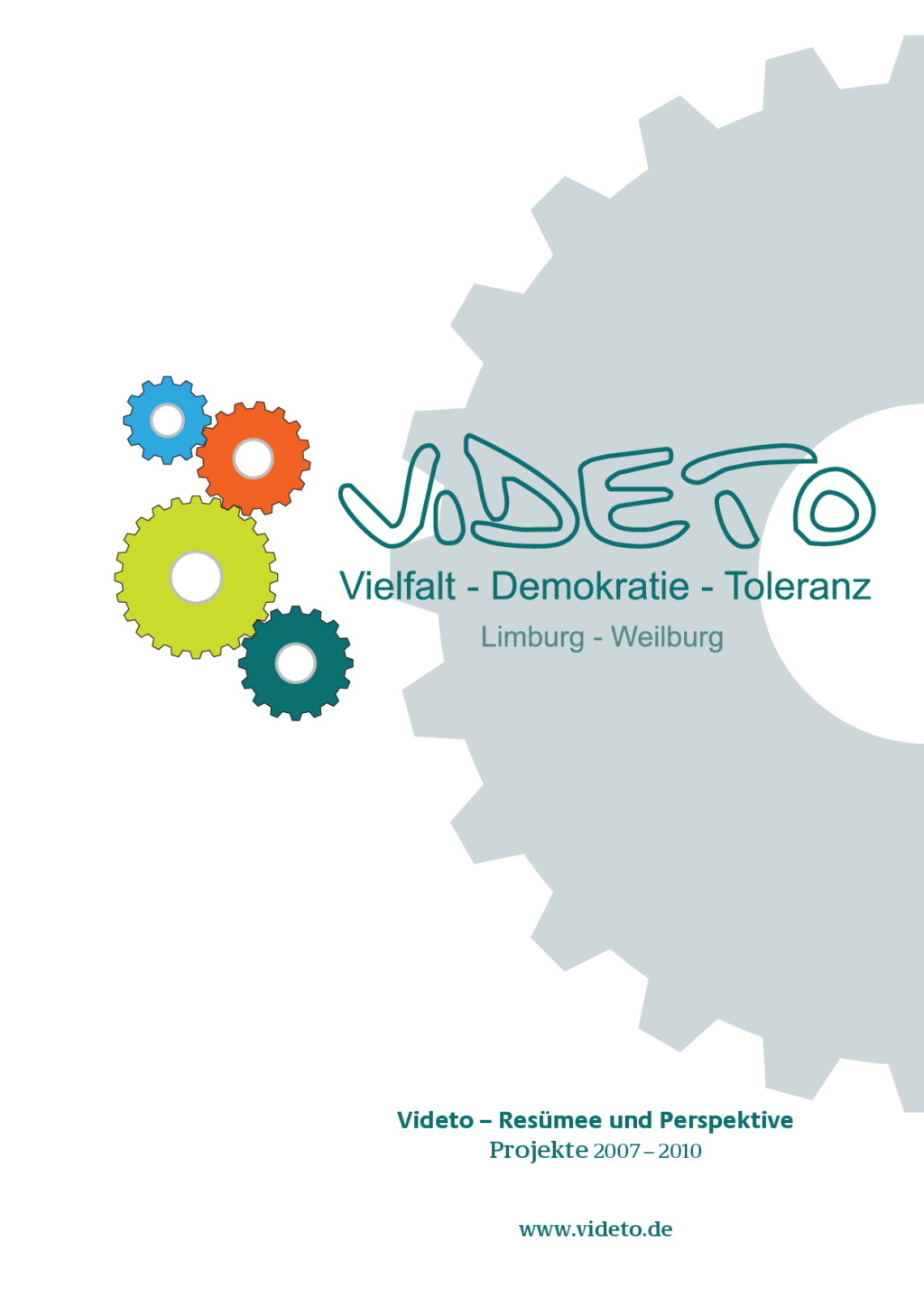 Cover von Videto. Vielfalt – Demokratie – Toleranz Limburg-Weilburg