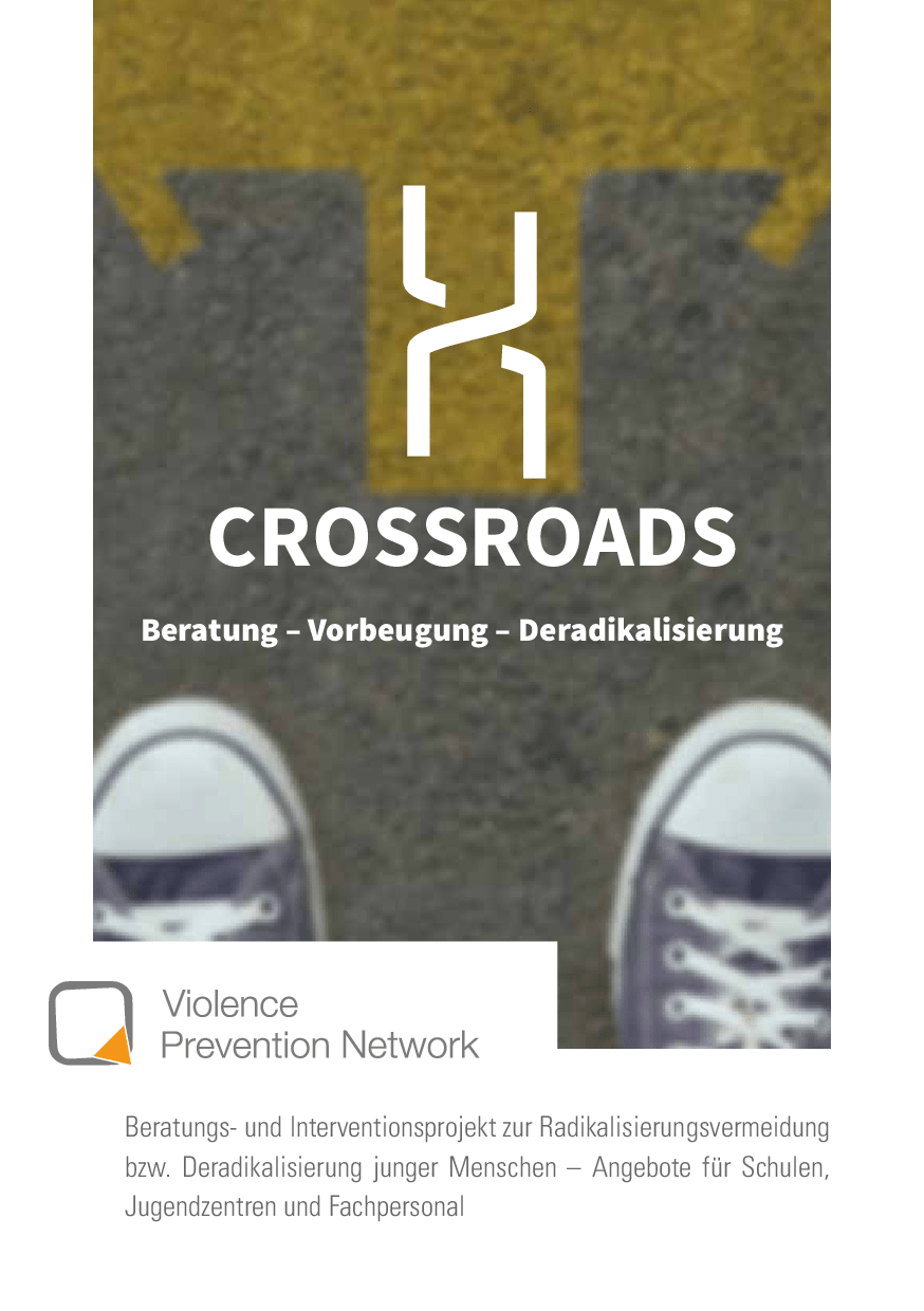 Cover von Crossroads. Beratung – Vorbeugung – Deradikalisierung