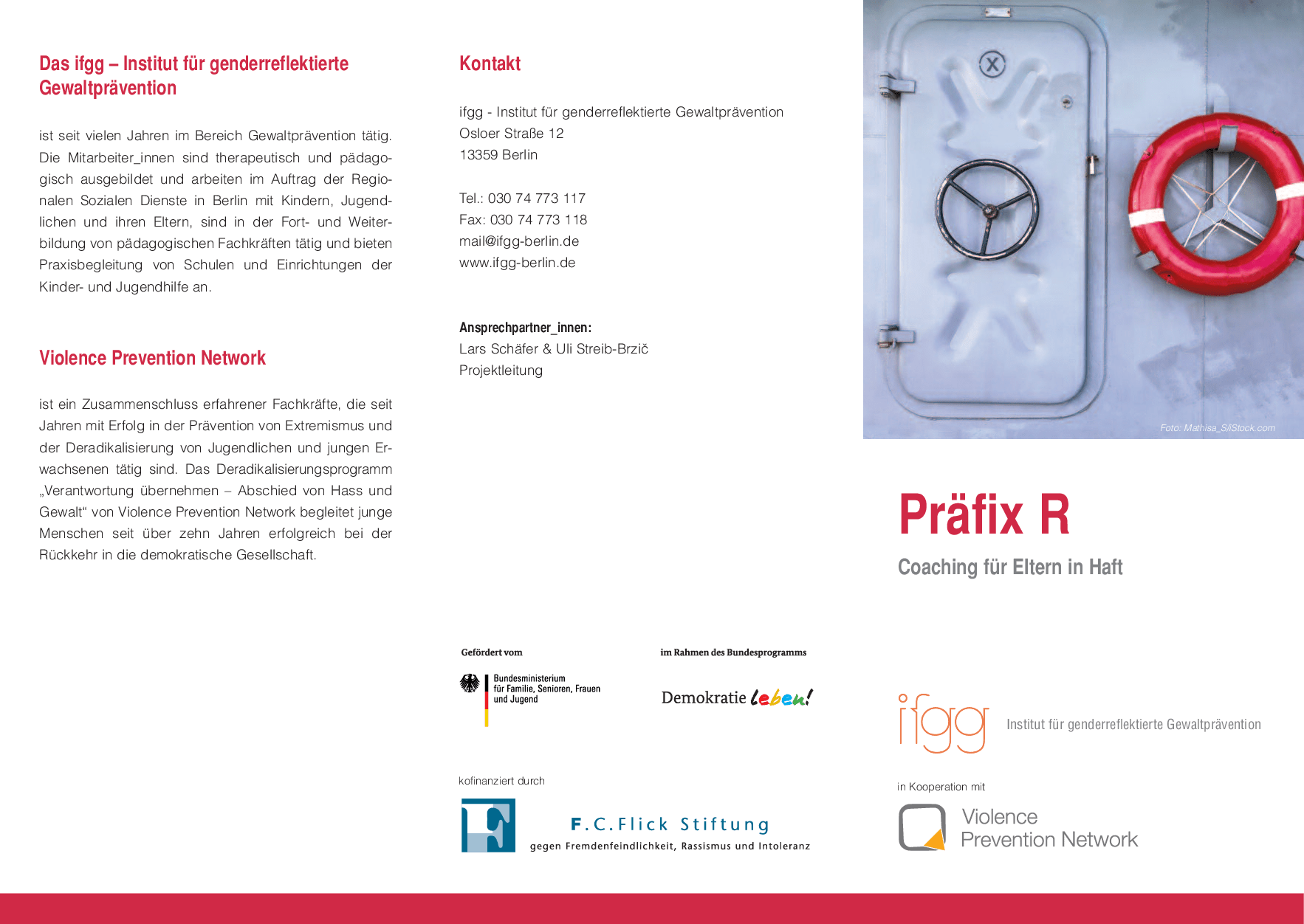 Cover von Präfix R – Coaching für Eltern in Haft