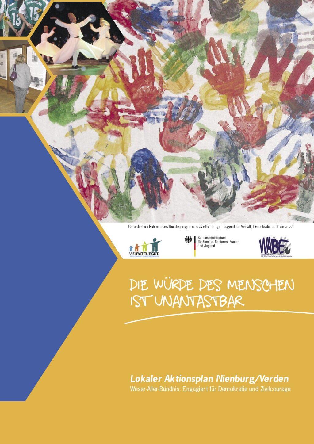 Cover von Lokaler Aktionsplan Nienburg/Verden Weser-Aller-Bündnis: Engagiert für Demokratie und Zivilcourage