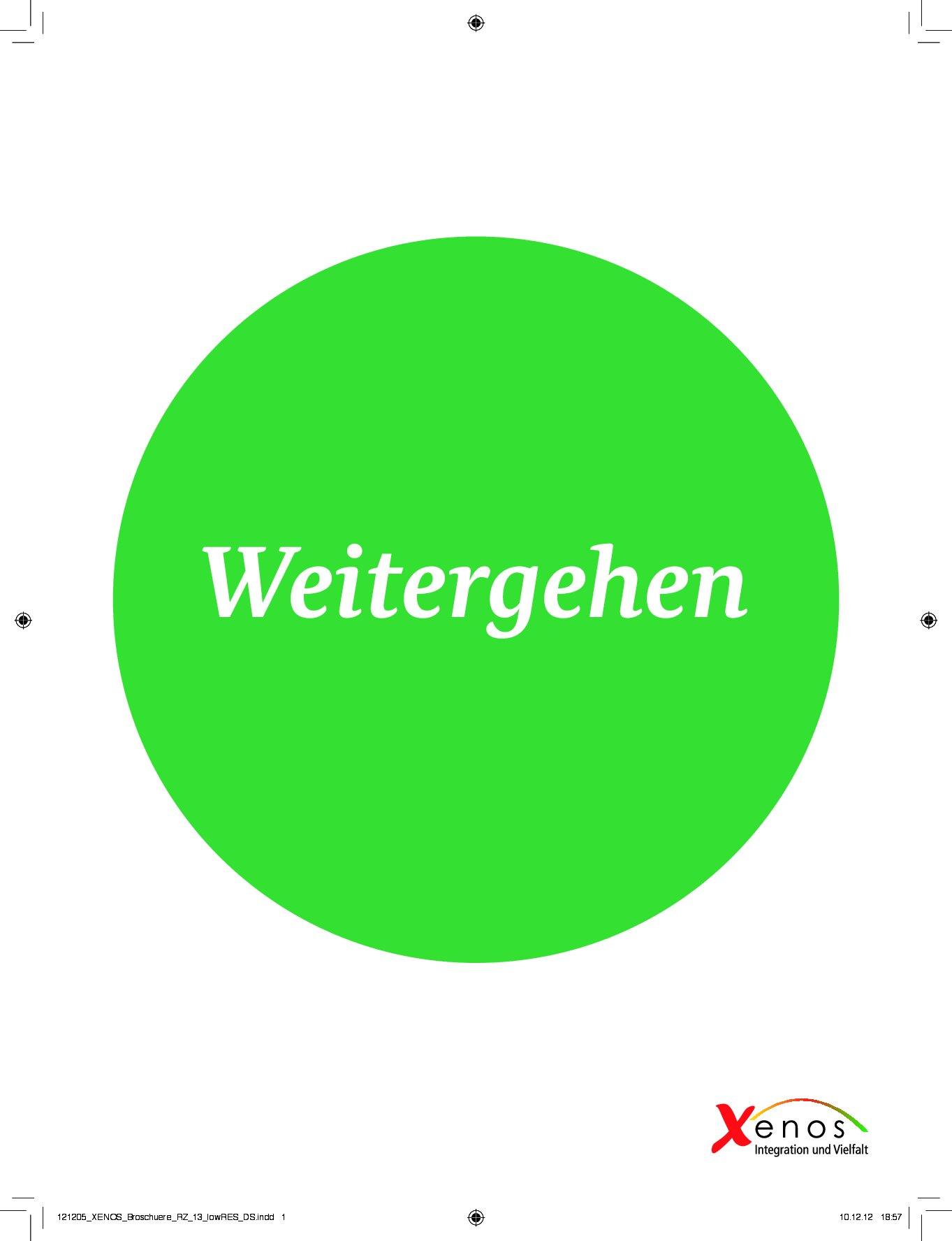 Cover von Weitergehen