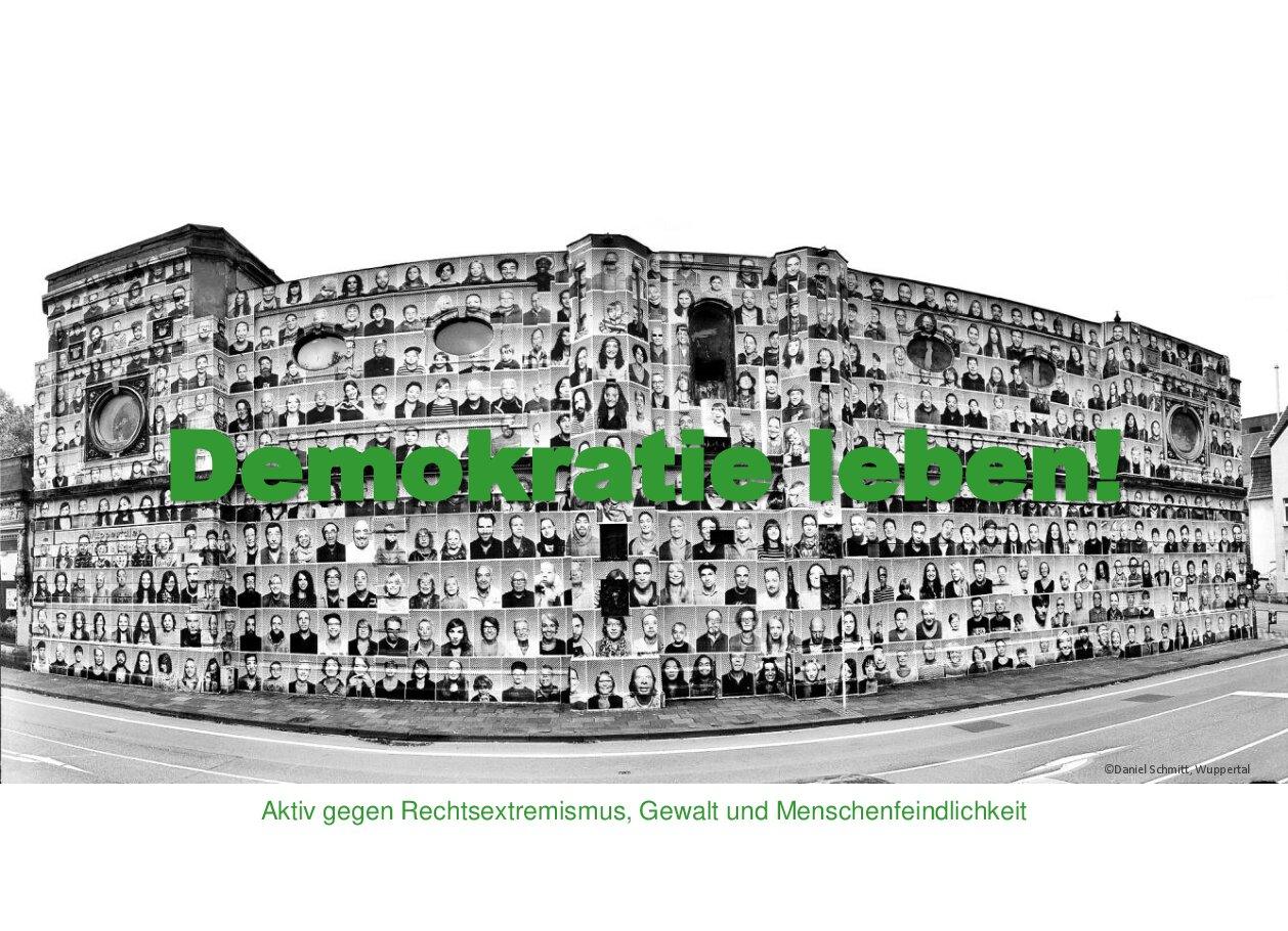 Cover von Demokratie leben! Aktiv gegen Rechtsextremismus, Gewalt und Menschenfeindlichkeit