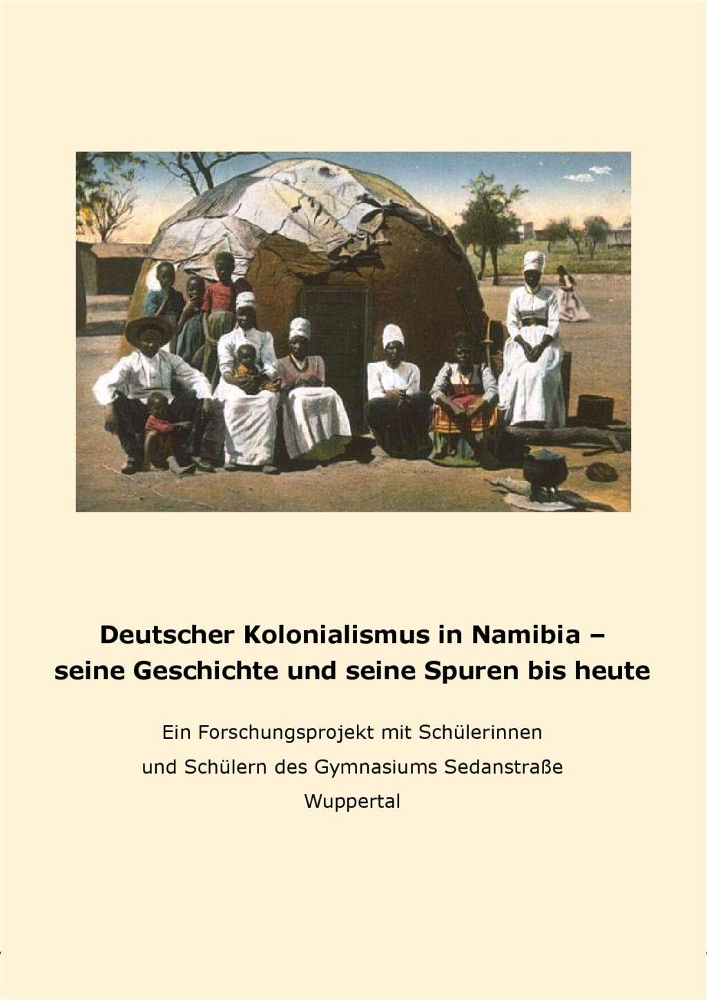 Cover von Deutscher Kolonialismus in Namibia – seine Geschichte und seine Spuren bis heute