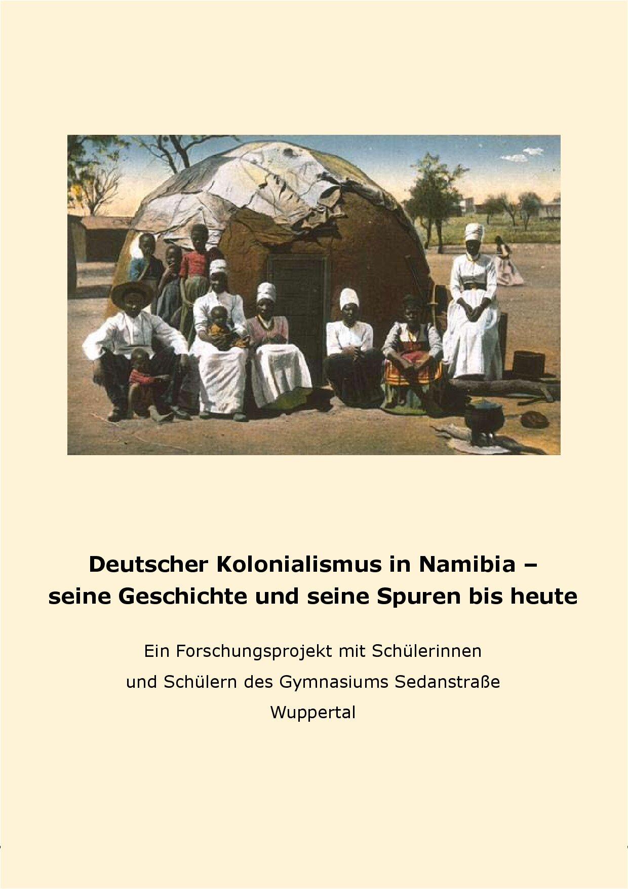 Cover von Deutscher Kolonialismus in Namibia – seine Geschichte und seine Spuren bis heute
