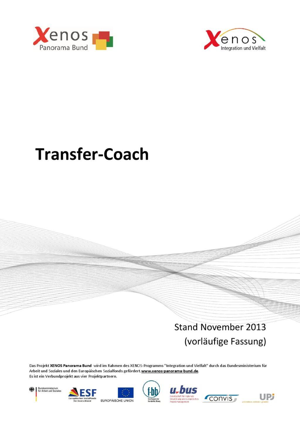 Cover von Transfer-Coach (vorläufige Fassung)