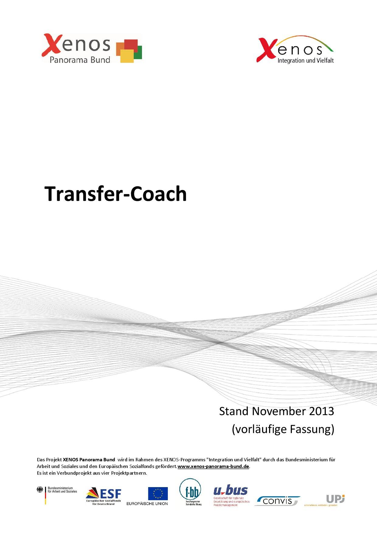 Cover von Transfer-Coach (vorläufige Fassung)