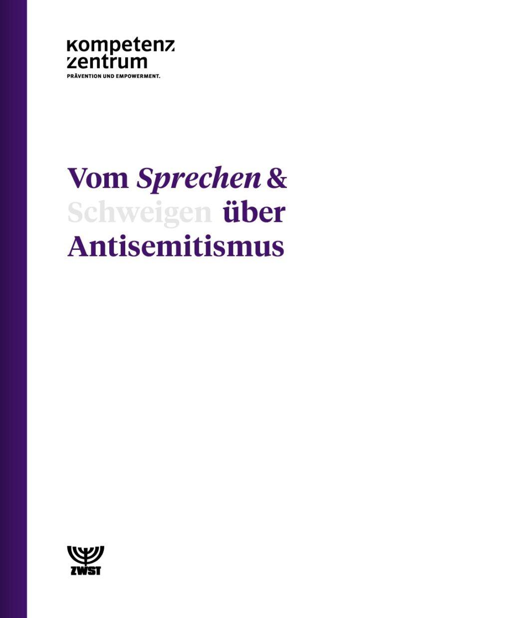 Cover von Vom Sprechen & Schweigen über Antisemitismus