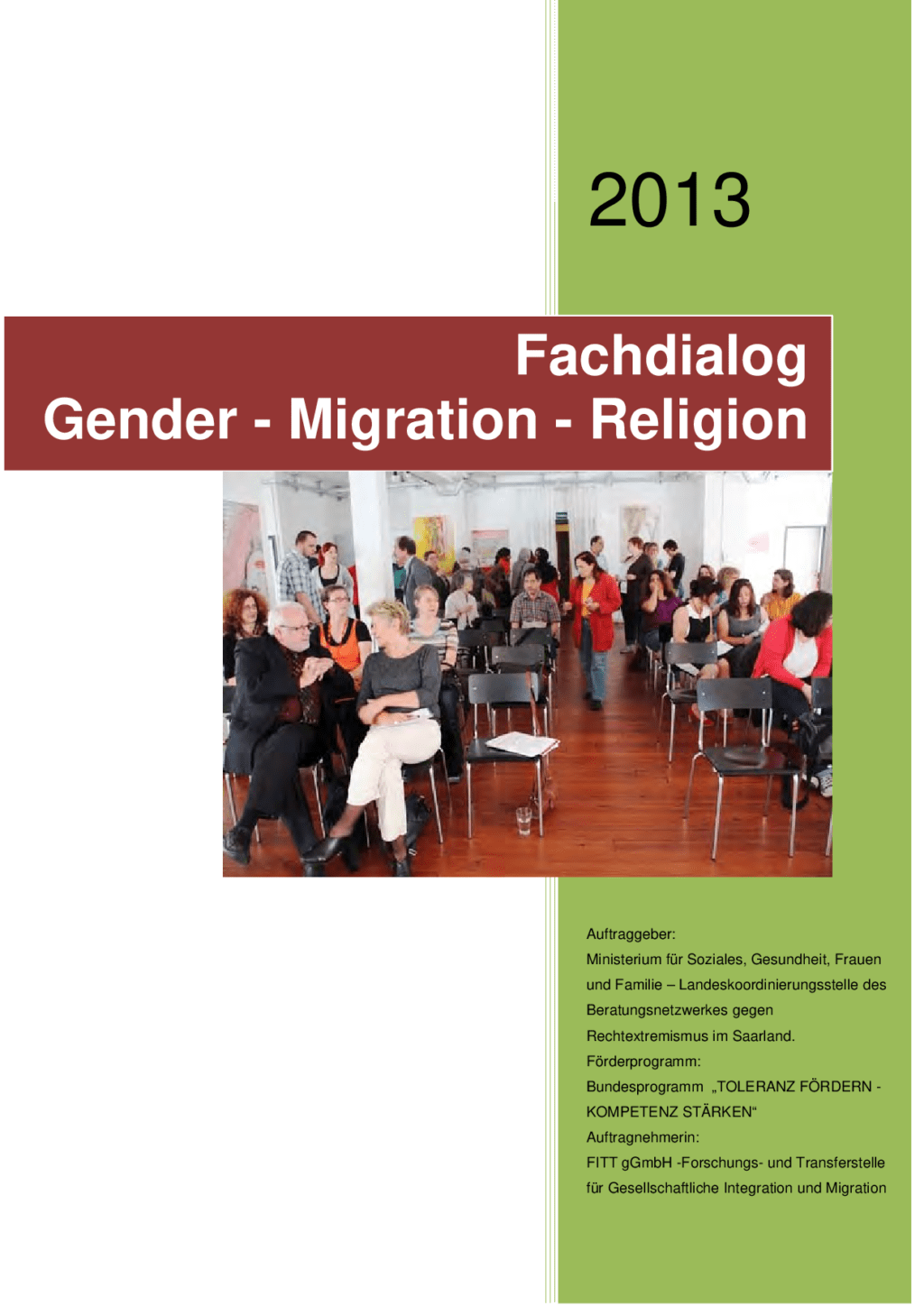 Cover von Fachdialog Gender-Migration-Religion