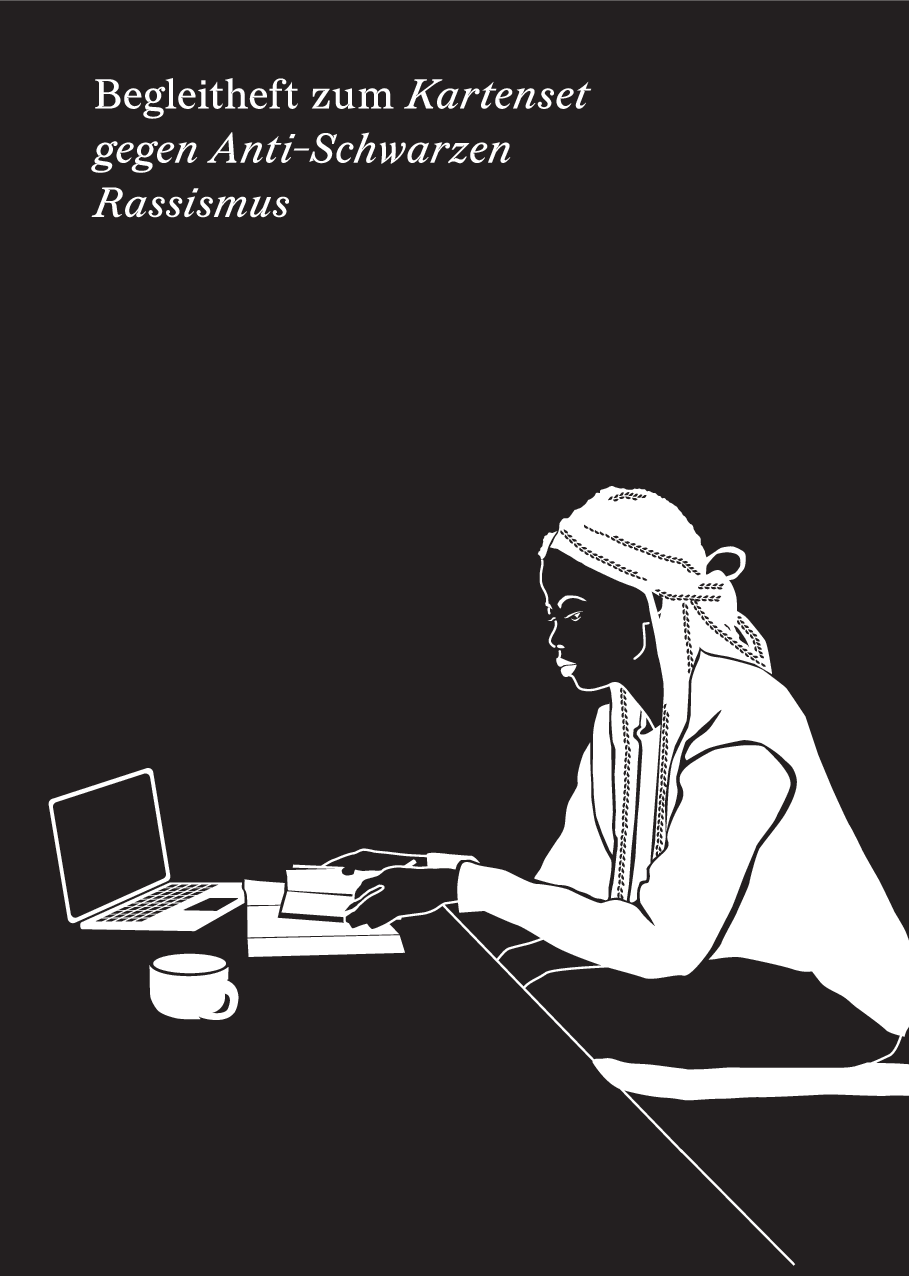 Cover von Kartenset gegen Anti-Schwarzen Rassismus mit Begleitheft