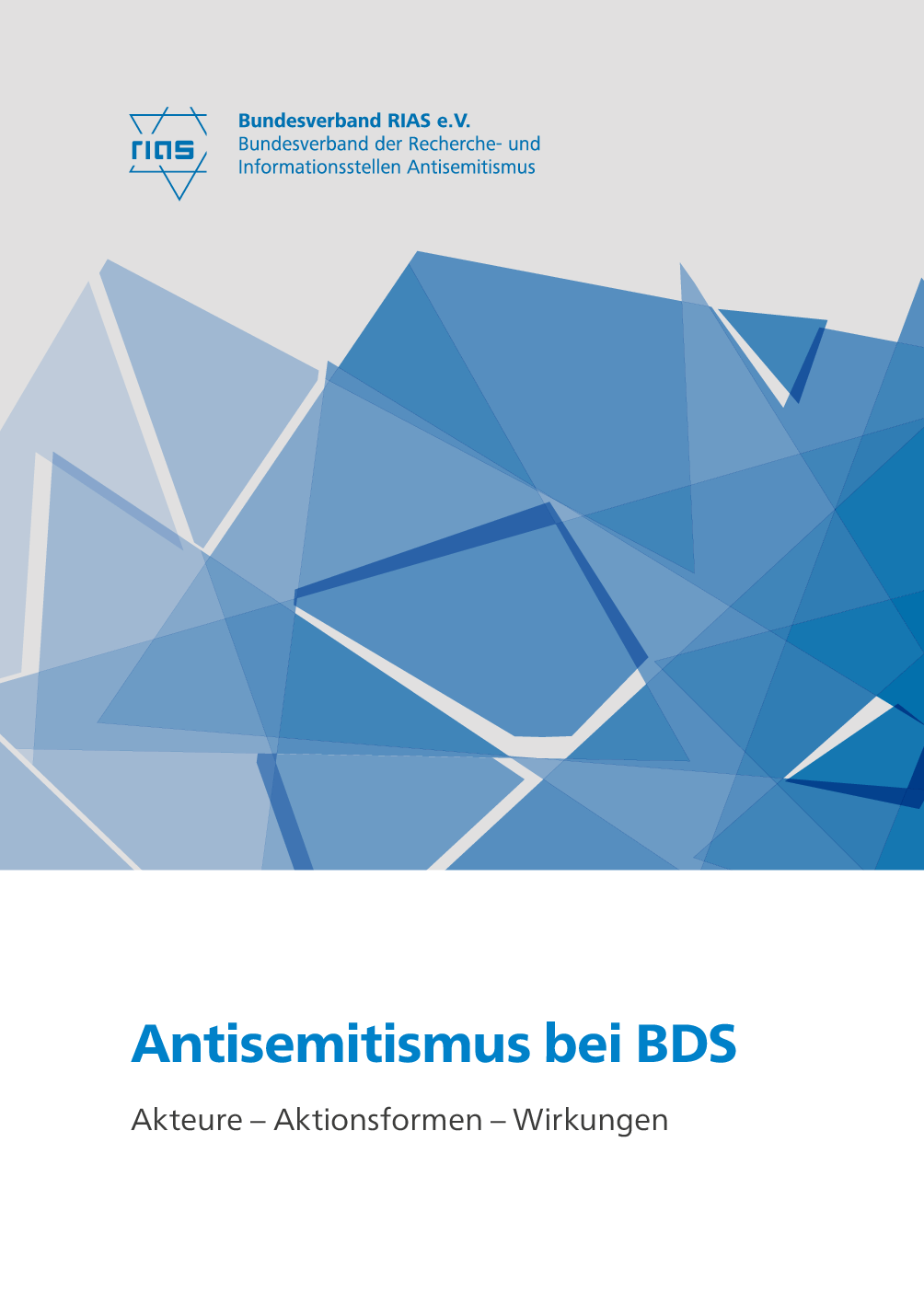 Cover von Antisemitismus bei BDS. Akteure – Aktionsformen – Wirkungen