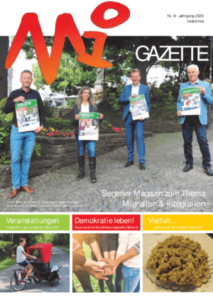 Cover von Migazette Nr. 9 Siegener Magazin zum Thema Migration & Integration