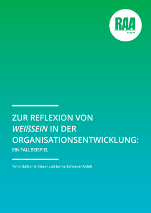 Cover von Zur Reflexion von Weißsein in der Organisationsentwicklung. Ein Fallbeispiel