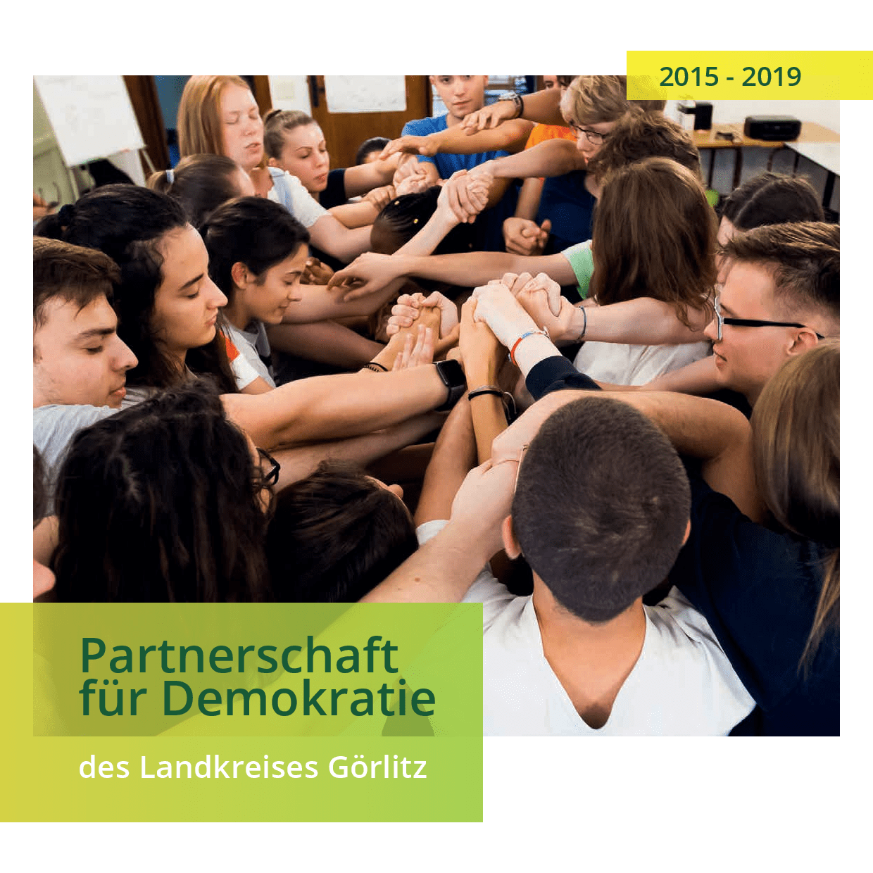 Cover von Partnerschaft für Demokratie des Landkreises Görlitz 2015-2019
