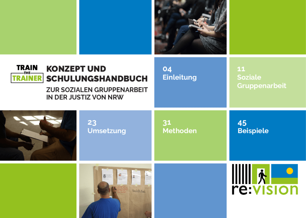 Cover von Train the Tainer. Handbuch zur Sozialen Gruppenarbeit in der Justiz von NRW