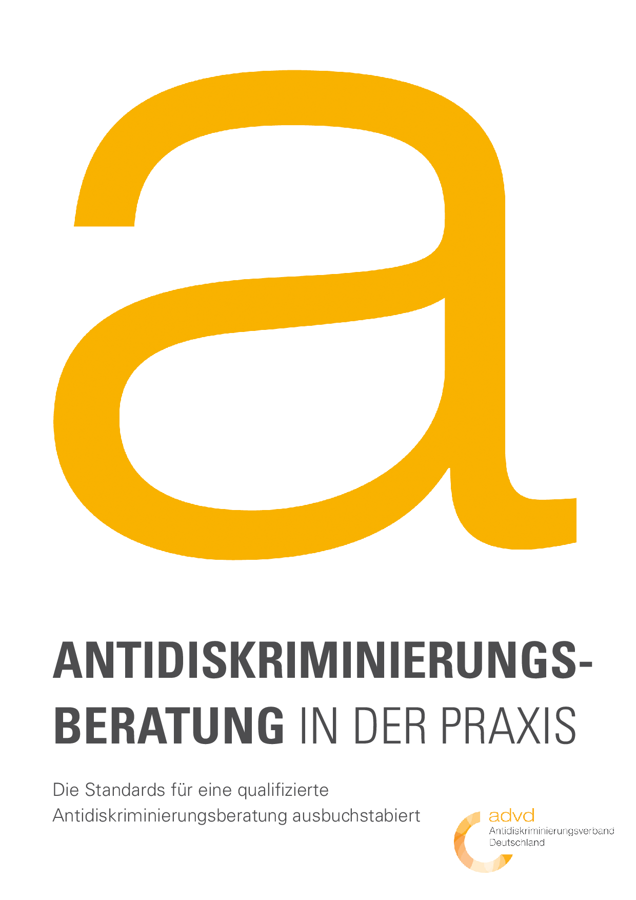 Cover von Antidiskriminierungsberatung in der Praxis
