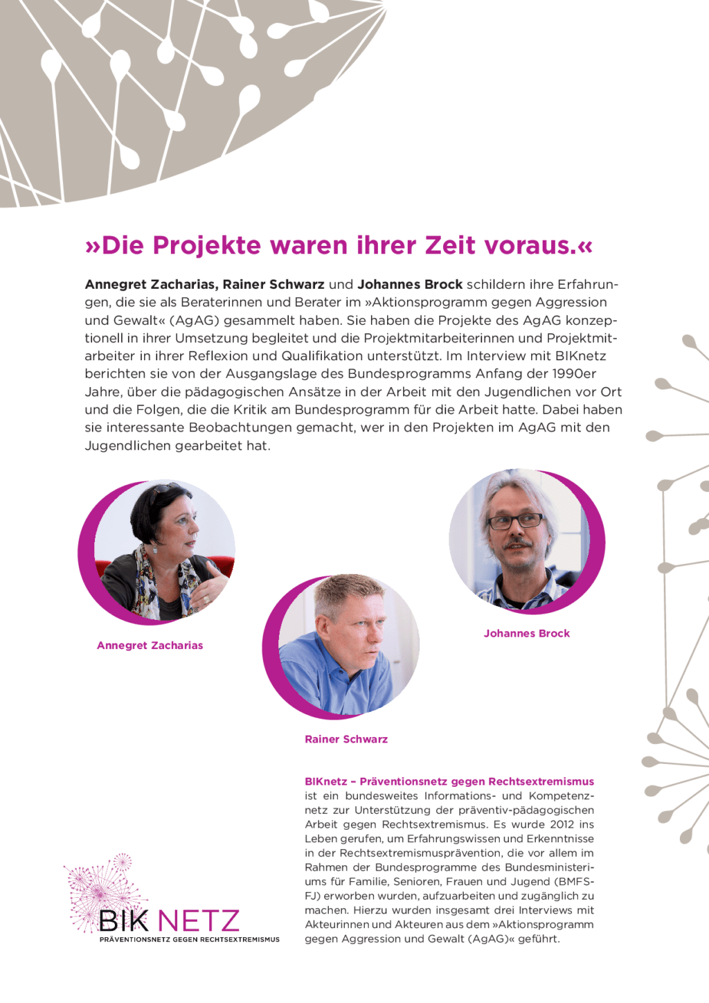 Cover von "Die Projekte waren ihrer Zeit voraus."