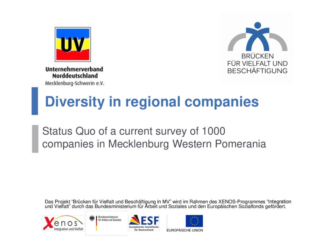 Cover von Diversity in regional companies