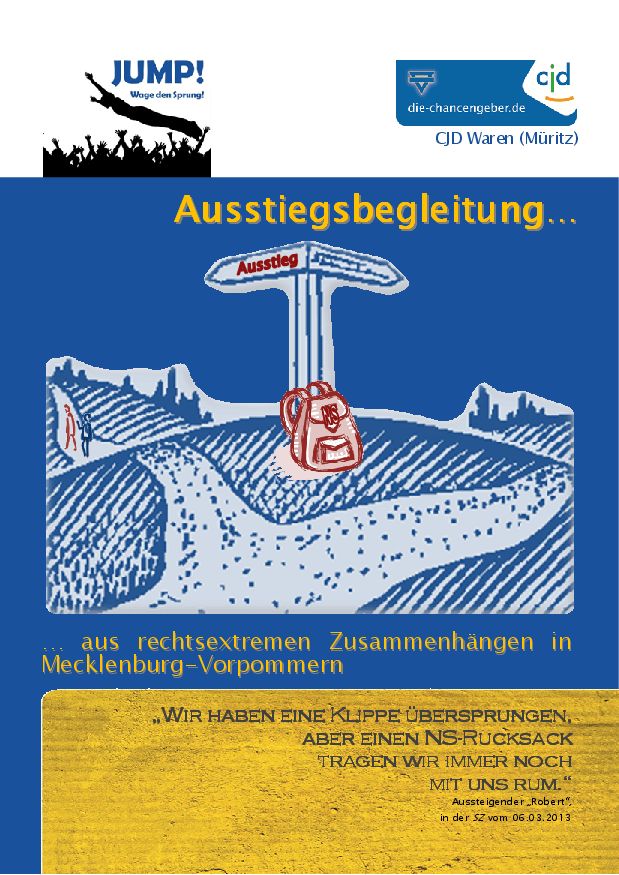 Cover von Ausstiegsbegleitung … aus rechtsextremen Zusammenhängen in Mecklenburg-Vorpommern