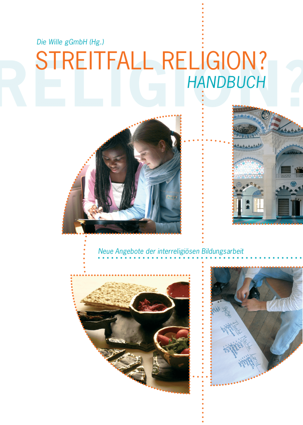 Cover von Streitfall Religion? Handbuch. Neue Angebote der interreligiösen Bildungsarbeit